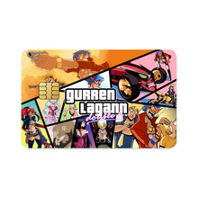 Load image into Gallery viewer, Anime Tengen Toppa Gurren Lagannr Credit Card Skins (4-in-1 Pack)
