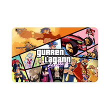 Load image into Gallery viewer, Anime Tengen Toppa Gurren Lagannr Credit Card Skins (4-in-1 Pack)
