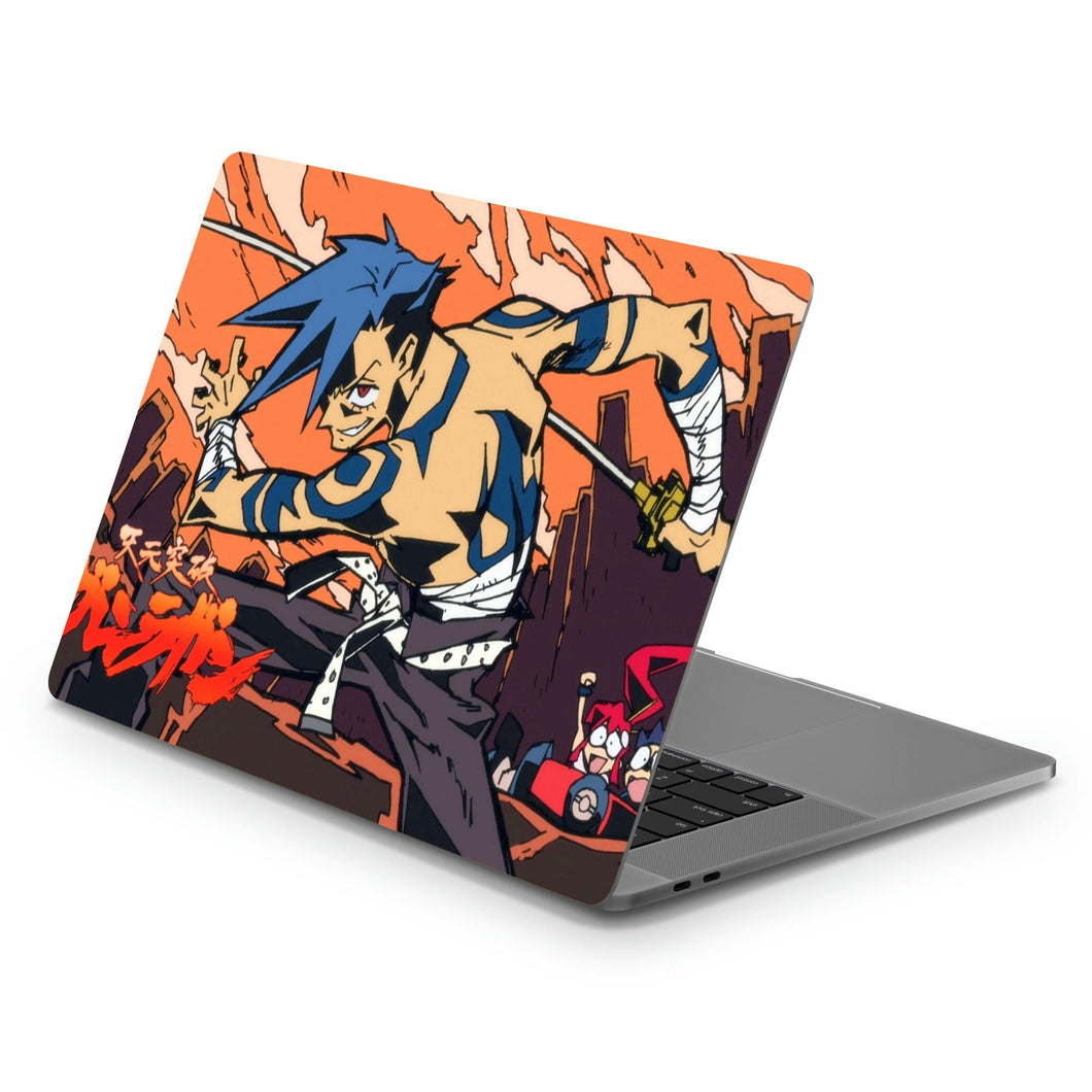 Anime Tengen Toppa Gurren Lagannr Macbook Skin
