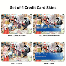 Load image into Gallery viewer, Anime That Time I Got Reincarnated as a Slime Credit Card Skins (4-in-1 Pack)
