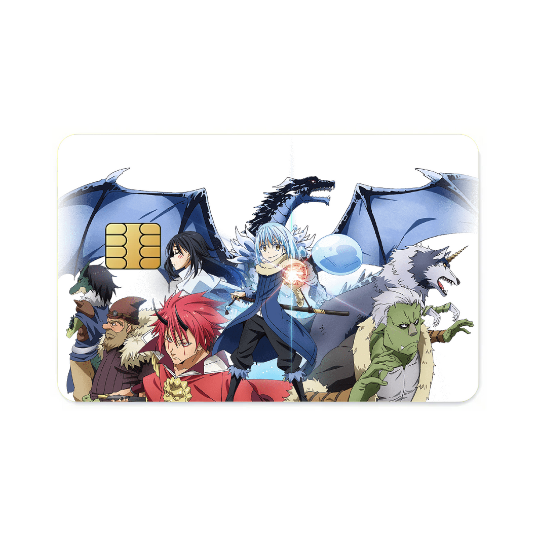 Anime That Time I Got Reincarnated as a Slime Credit Card Skins (4-in-1 Pack)