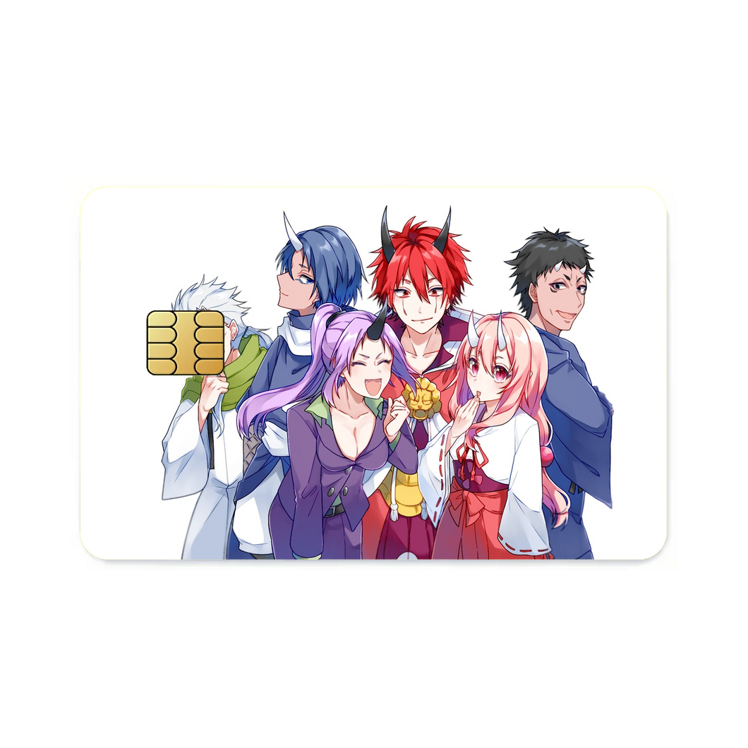 Anime That Time I Got Reincarnated as a Slime  Credit Card Skins (4-in-1 Pack)