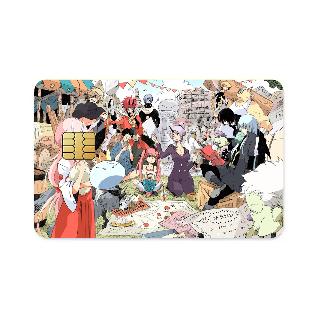 Anime That Time I Got Reincarnated as a Slime Credit Card Skins (4-in-1 Pack)