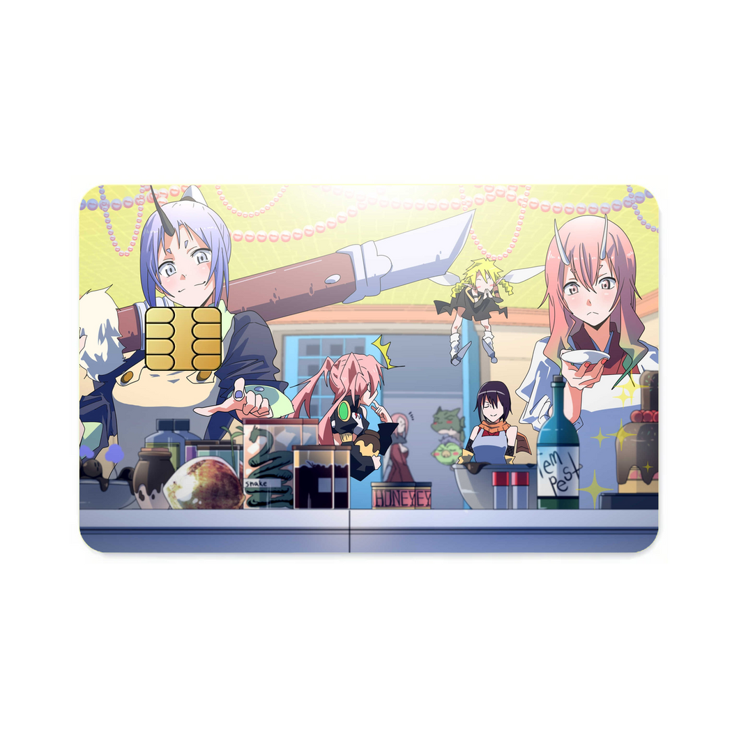 Anime That Time I Got Reincarnated as a Slime  Credit Card Skins (4-in-1 Pack)
