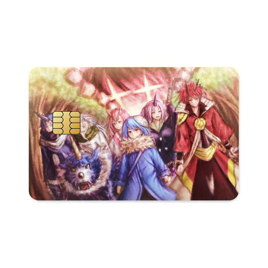 Anime That Time I Got Reincarnated as a Slime  Credit Card Skins (4-in-1 Pack)