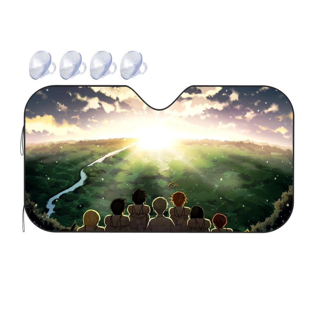 Anime The Promised Neverland  Car Sunshade