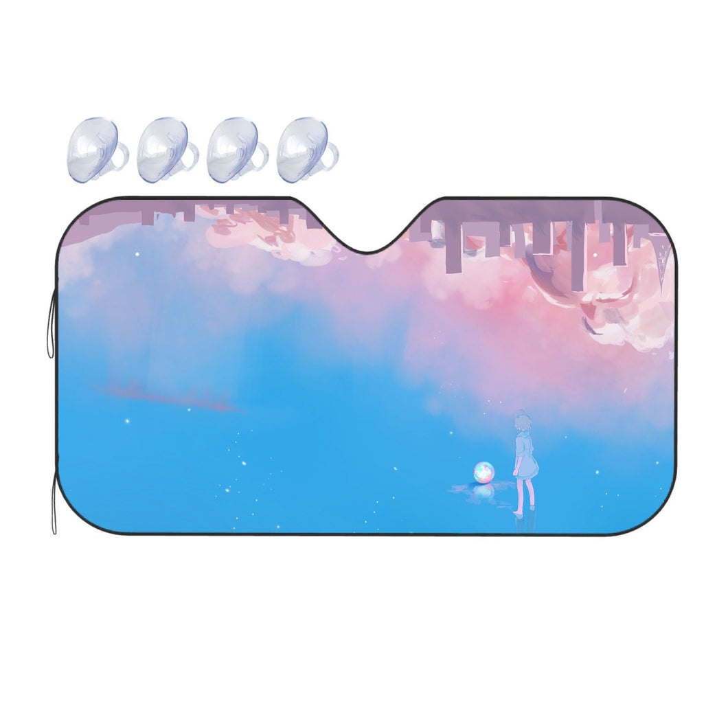 Anime The Promised Neverland Car Sunshade