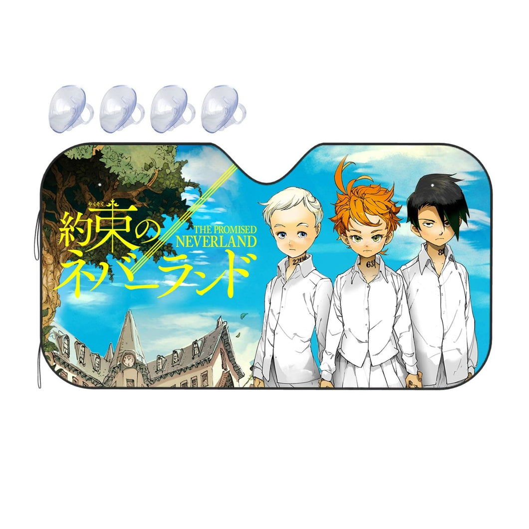 Anime The Promised Neverland Car Sunshade