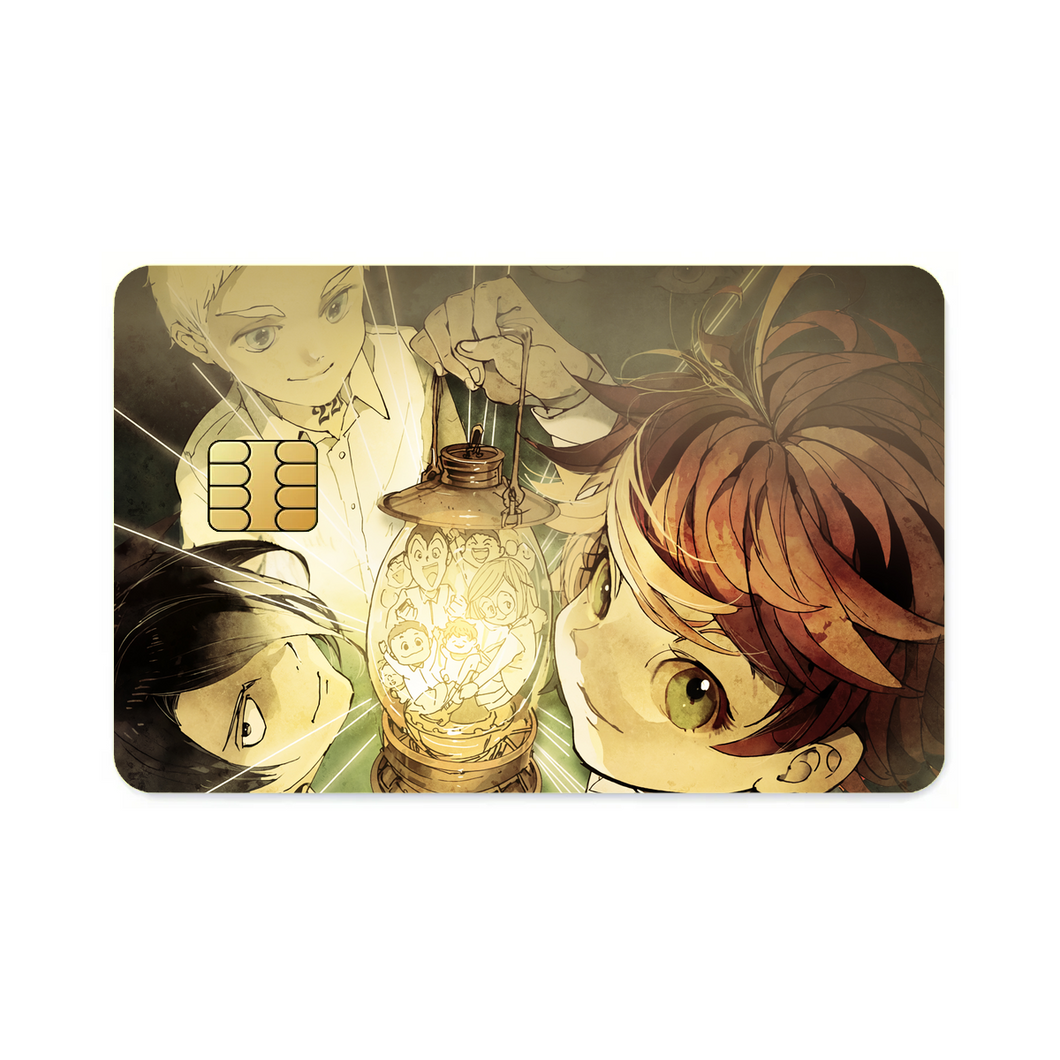 Anime The Promised Neverland  Credit Card Skins (4-in-1 Pack)