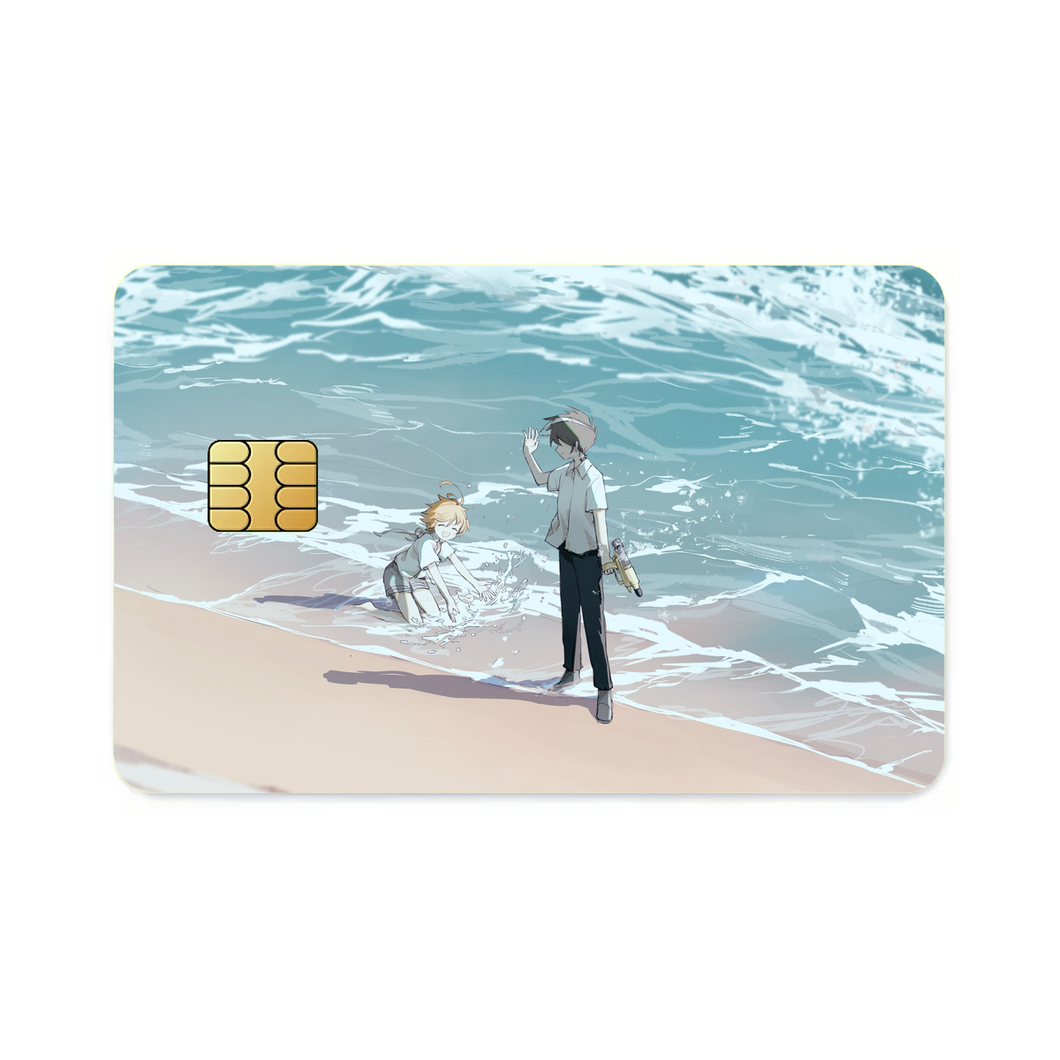 Anime The Promised Neverland Credit Card Skins (4-in-1 Pack)