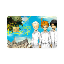 Load image into Gallery viewer, Anime The Promised Neverland Credit Card Skins (4-in-1 Pack)
