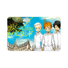 Load image into Gallery viewer, Anime The Promised Neverland Credit Card Skins (4-in-1 Pack)
