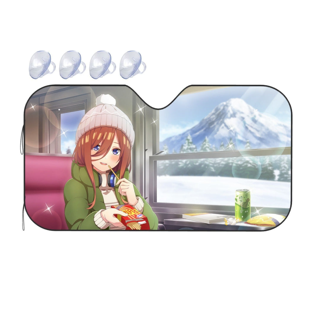 Anime The Quintessential Quintuplets Car Sunshade