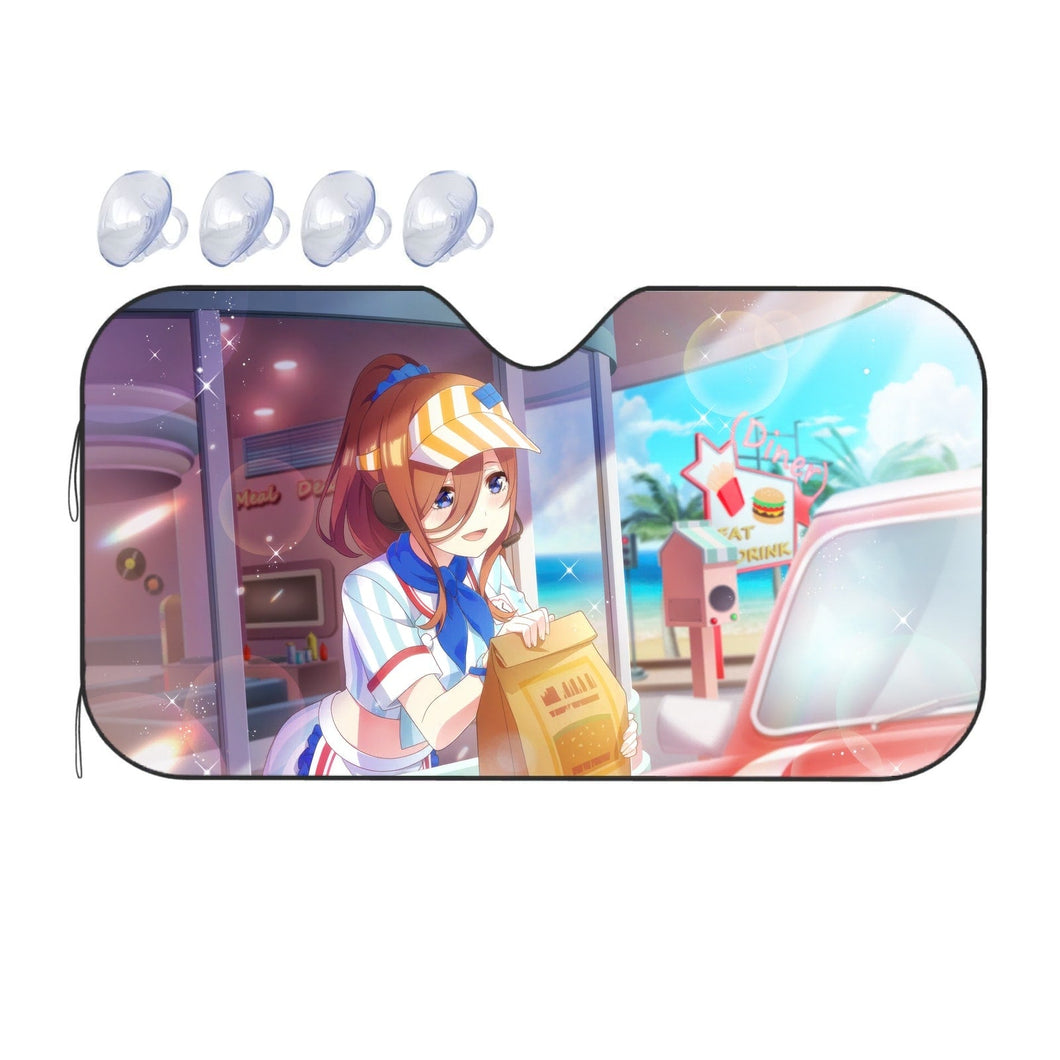 Anime The Quintessential Quintuplets Car Sunshade