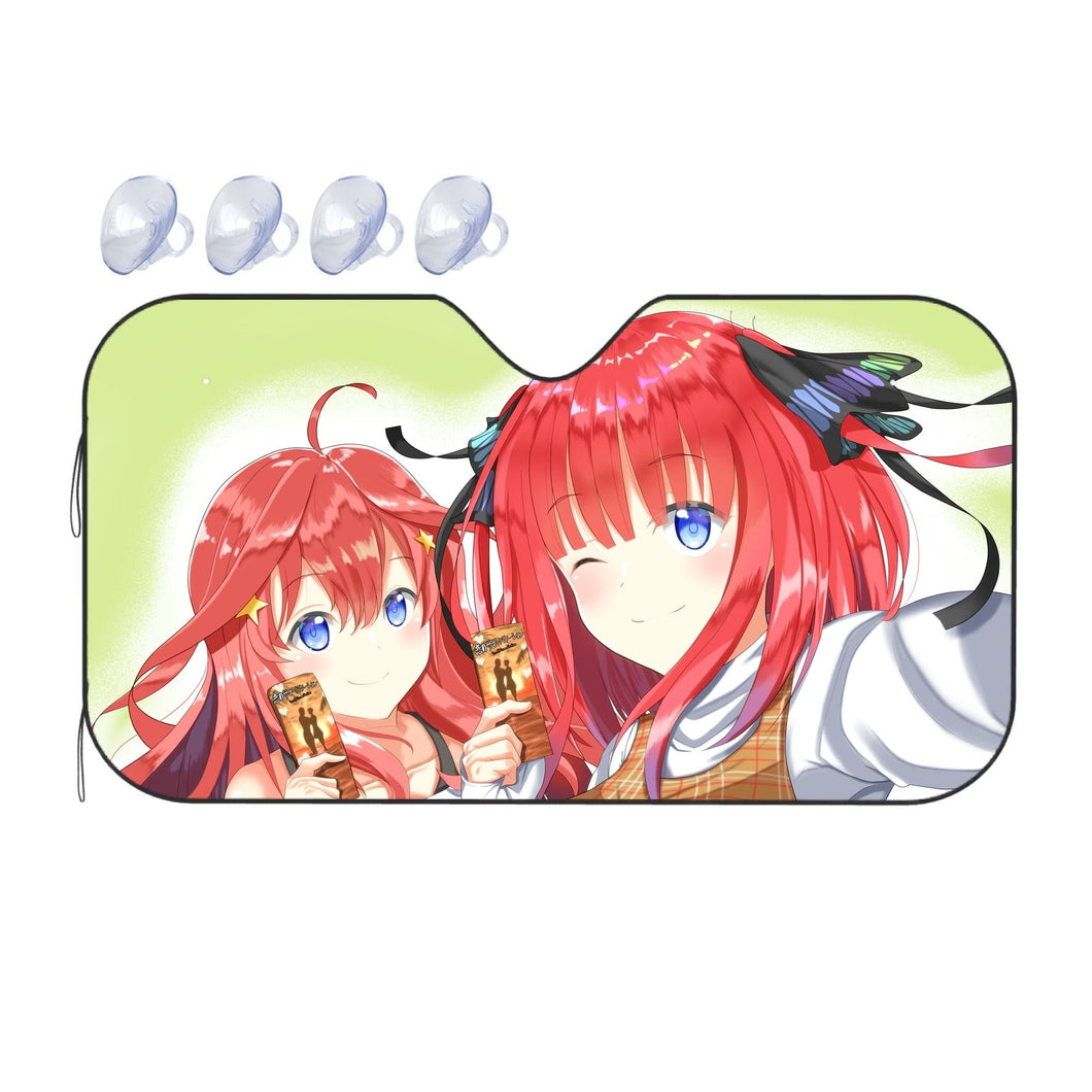 Anime The Quintessential Quintuplets  Car Sunshade