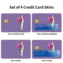Load image into Gallery viewer, Anime The Quintessential Quintuplets  Credit Card Skins (4-in-1 Pack)
