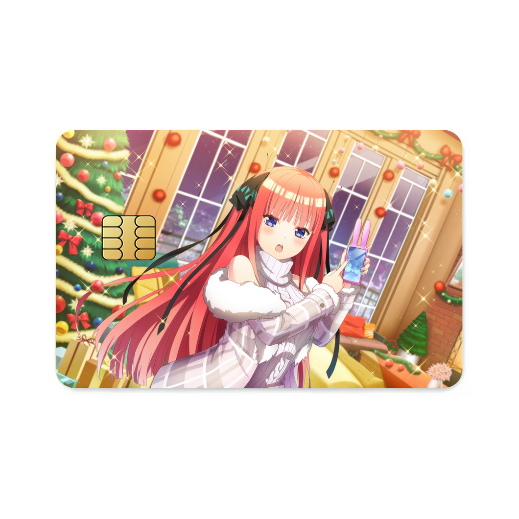Anime The Quintessential Quintuplets Credit Card Skins (4-in-1 Pack)