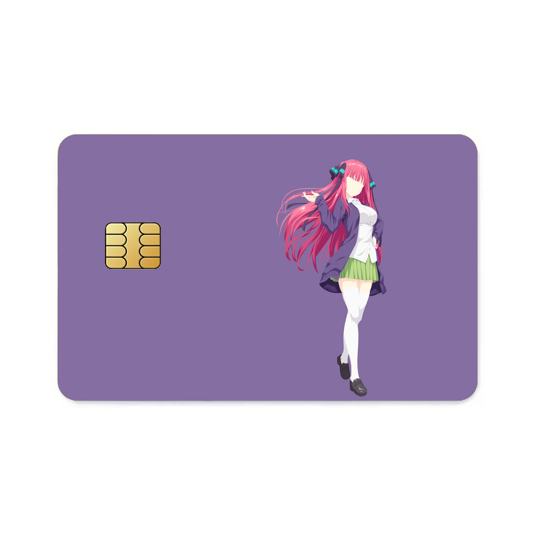 Anime The Quintessential Quintuplets  Credit Card Skins (4-in-1 Pack)