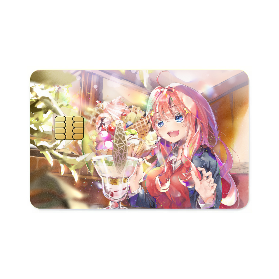 Anime The Quintessential Quintuplets  Credit Card Skins (4-in-1 Pack)