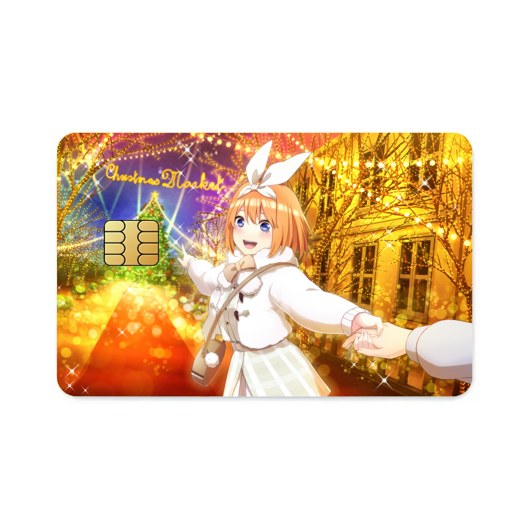 Anime The Quintessential Quintuplets Credit Card Skins (4-in-1 Pack)