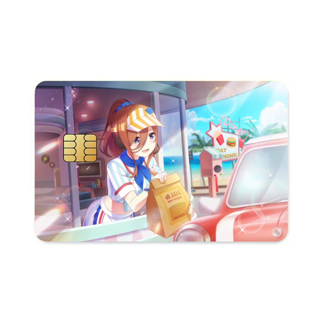 Anime The Quintessential Quintuplets Credit Card Skins (4-in-1 Pack)
