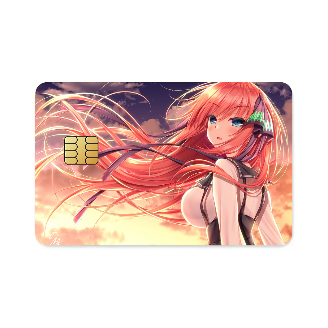 Anime The Quintessential Quintuplets Credit Card Skins (4-in-1 Pack)