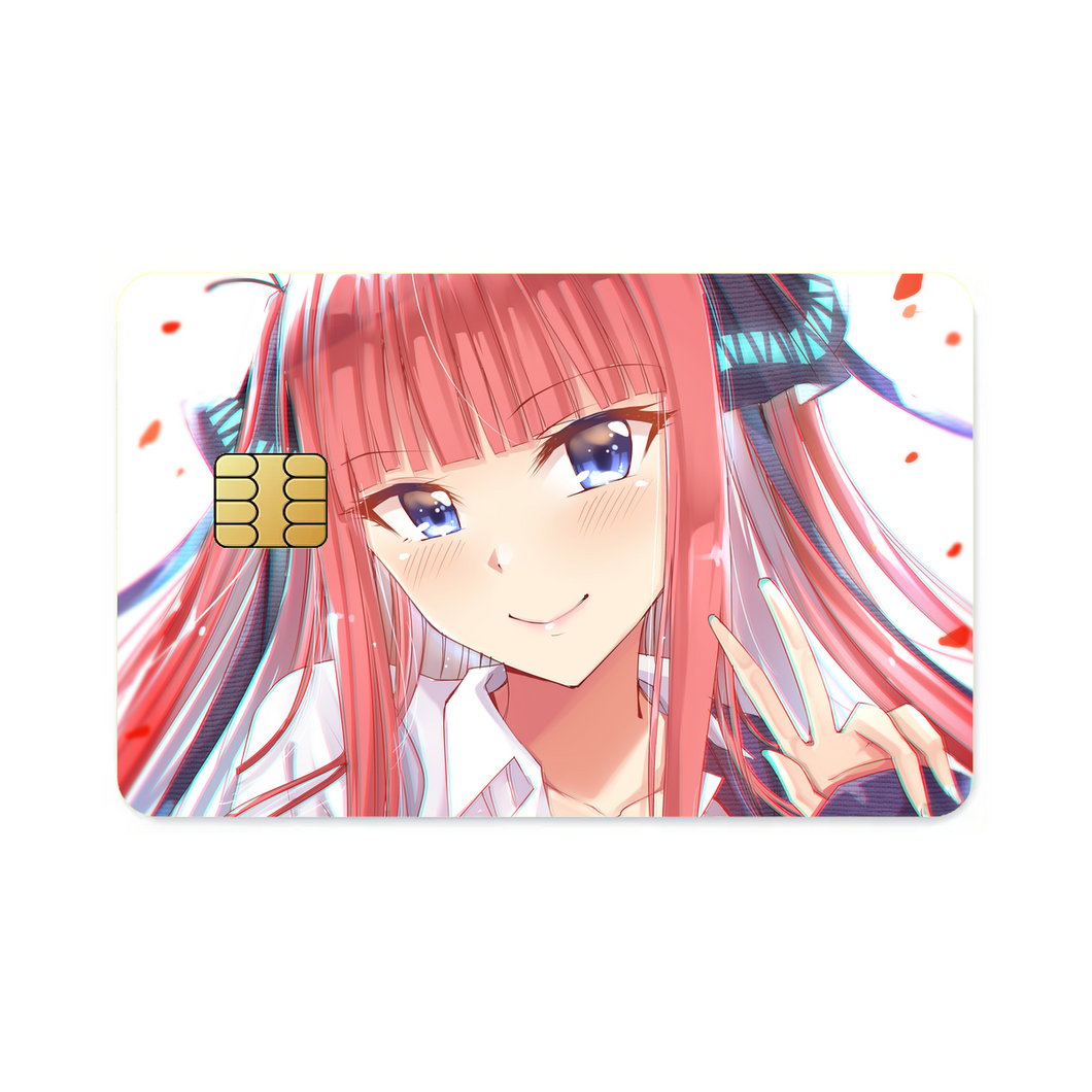 Anime The Quintessential Quintuplets  Credit Card Skins (4-in-1 Pack)