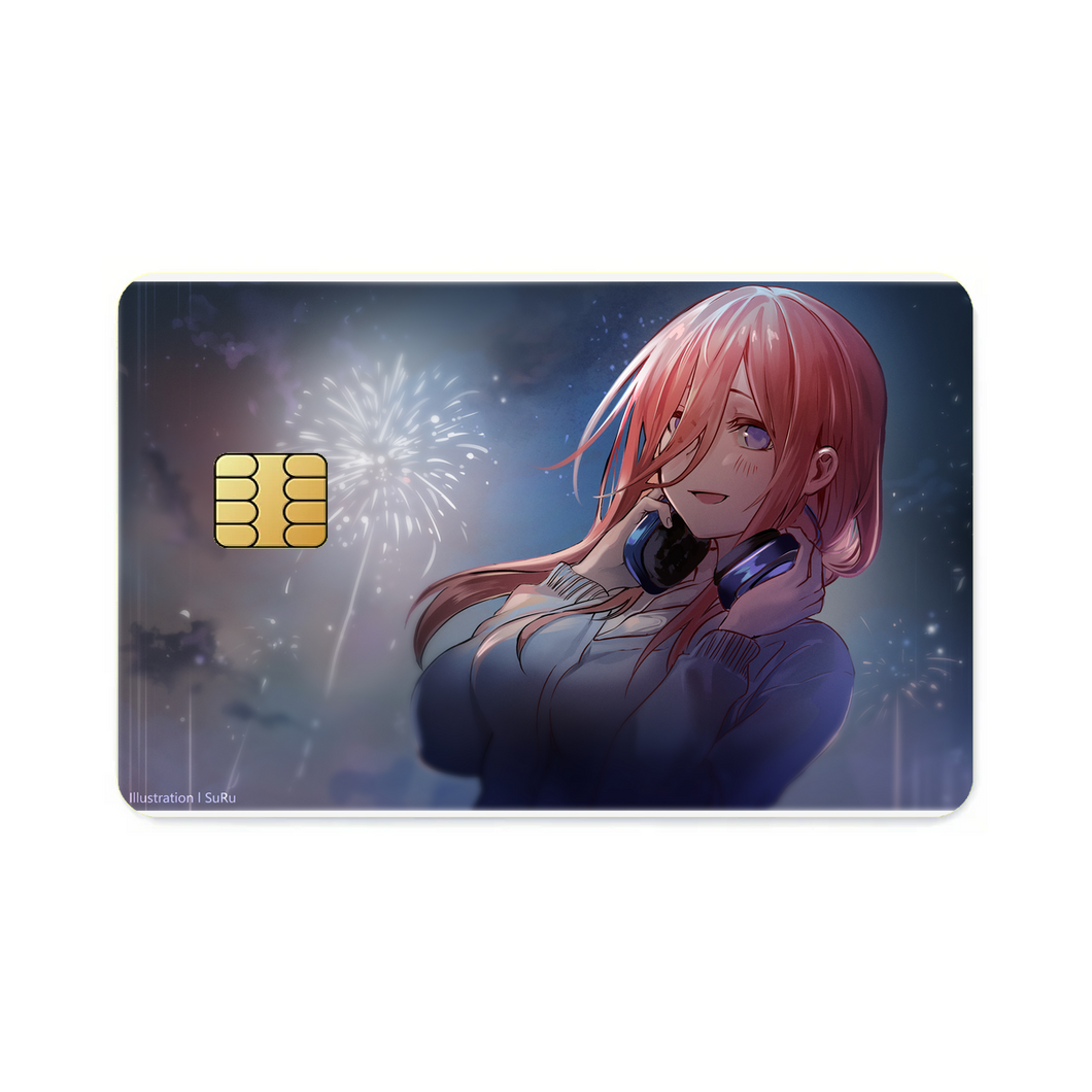 Anime The Quintessential Quintuplets  Credit Card Skins (4-in-1 Pack)