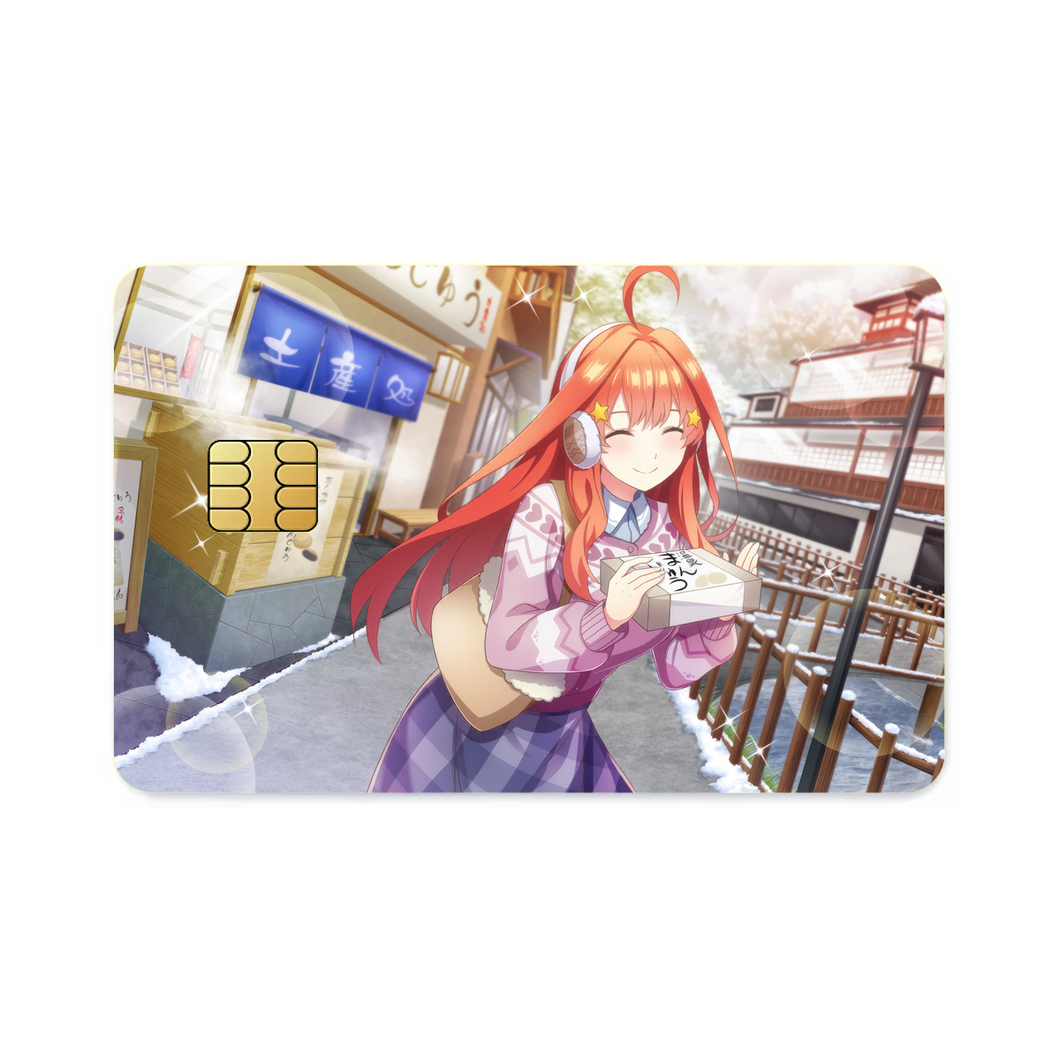 Anime The Quintessential Quintuplets Credit Card Skins (4-in-1 Pack)