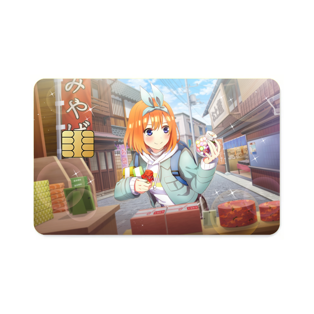 Anime The Quintessential Quintuplets Credit Card Skins (4-in-1 Pack)