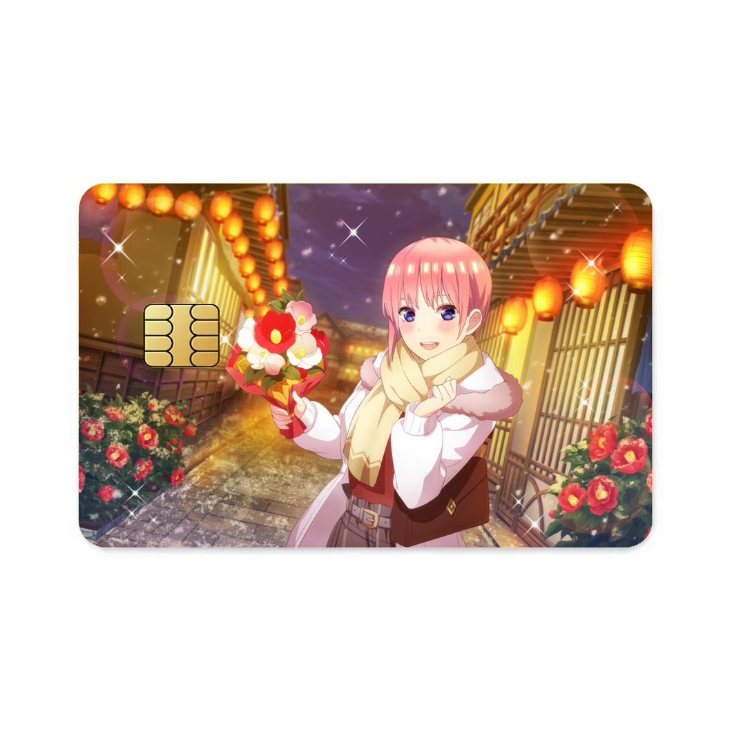 Anime The Quintessential Quintuplets Credit Card Skins (4-in-1 Pack)