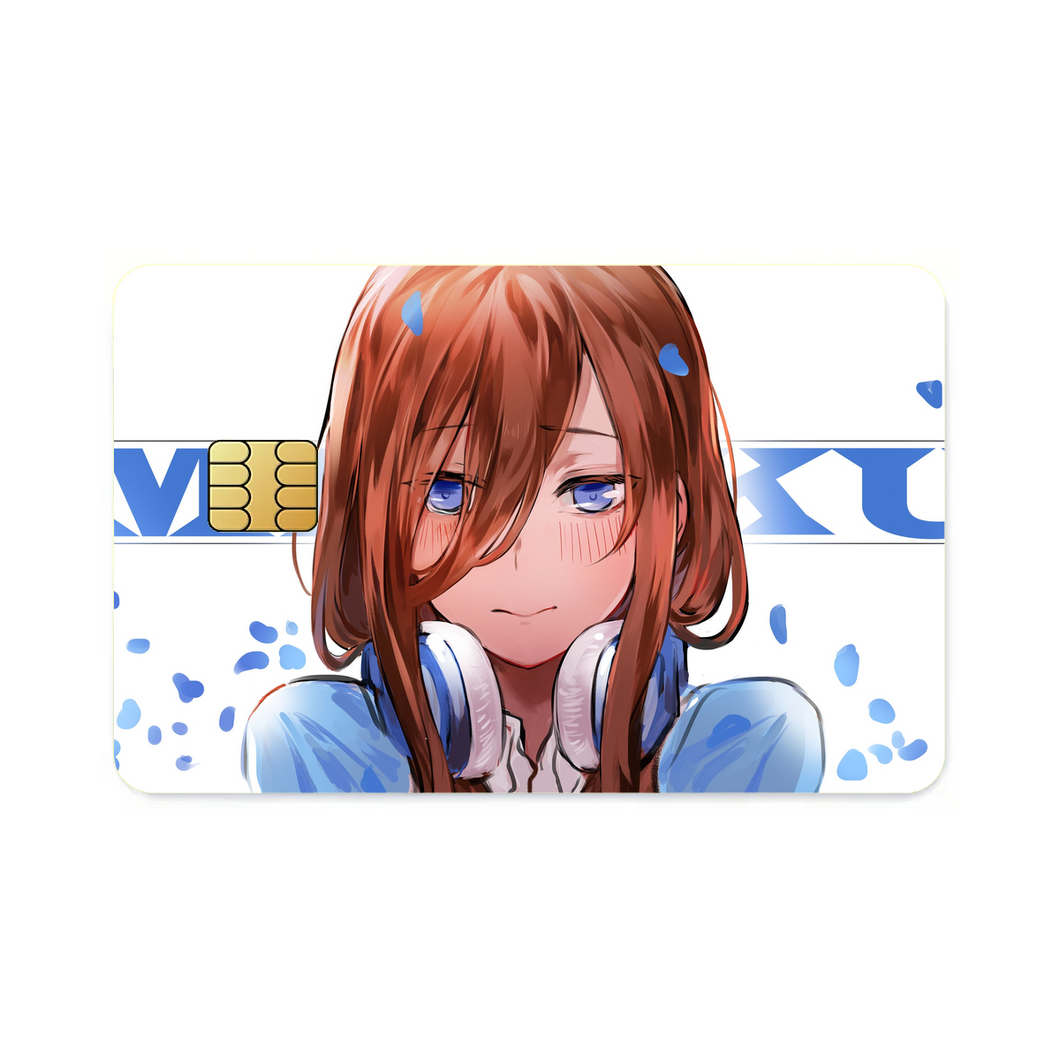 Anime The Quintessential Quintuplets  Credit Card Skins (4-in-1 Pack)