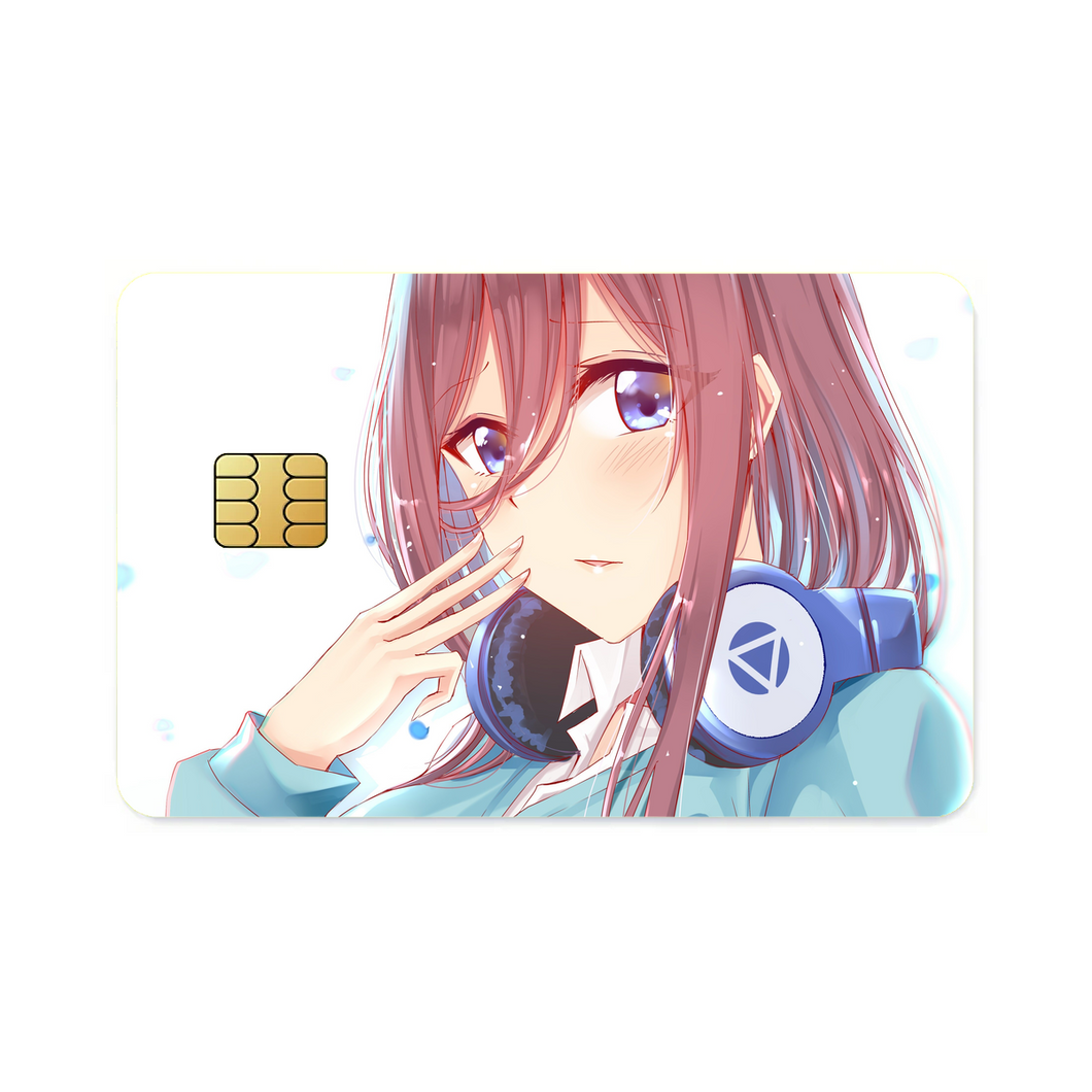 Anime The Quintessential Quintuplets  Credit Card Skins (4-in-1 Pack)