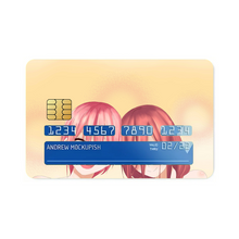 Load image into Gallery viewer, Anime The Quintessential Quintuplets  Credit Card Skins (4-in-1 Pack)
