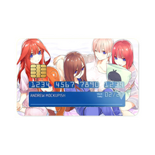 Load image into Gallery viewer, Anime The Quintessential Quintuplets  Credit Card Skins (4-in-1 Pack)
