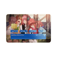 Load image into Gallery viewer, Anime The Quintessential Quintuplets  Credit Card Skins (4-in-1 Pack)
