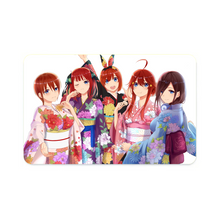 Load image into Gallery viewer, Anime The Quintessential Quintuplets Credit Card Skins (4-in-1 Pack)
