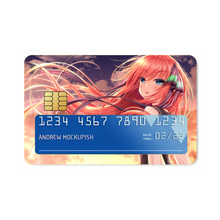 Load image into Gallery viewer, Anime The Quintessential Quintuplets Credit Card Skins (4-in-1 Pack)
