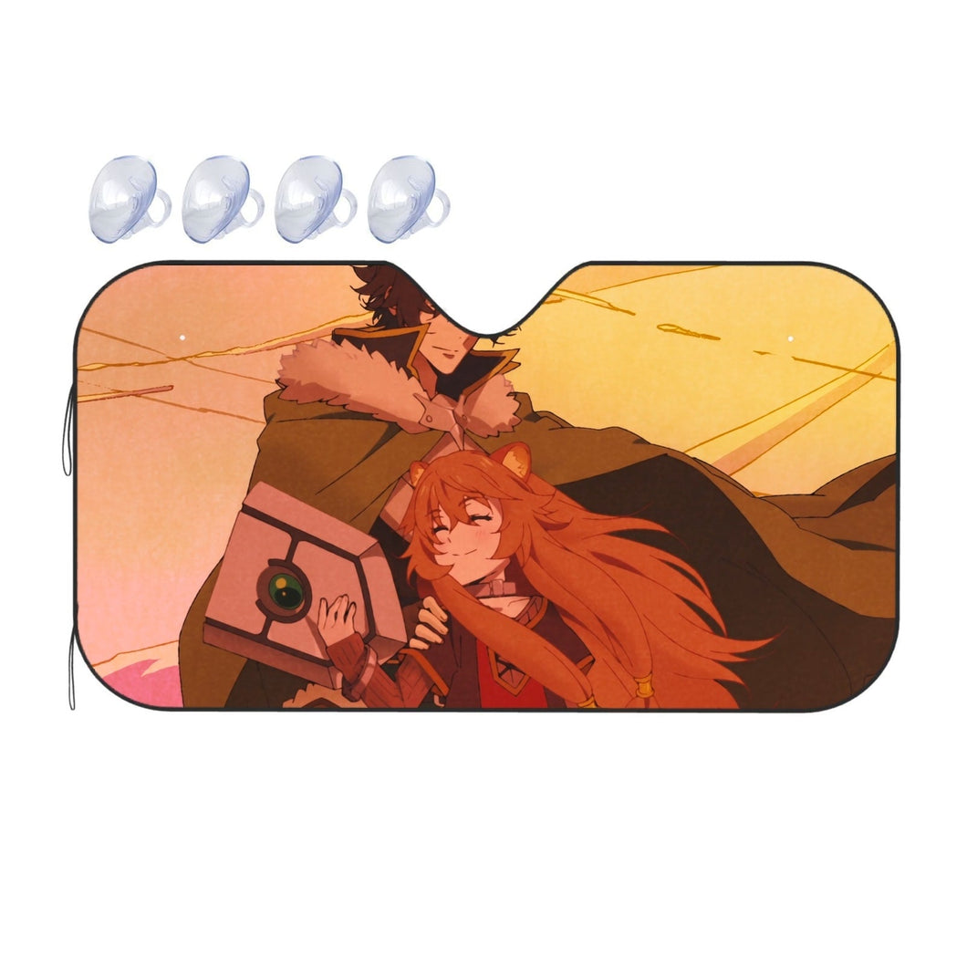 Anime The Rising of the Shield Hero  Car Sunshade