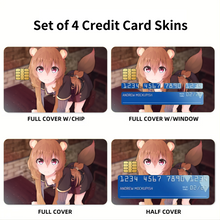 Load image into Gallery viewer, Anime The Rising of the Shield Hero  Credit Card Skins (4-in-1 Pack)
