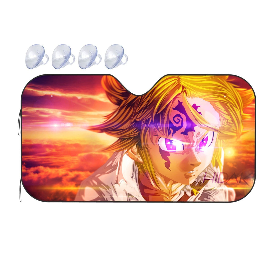 Anime The Seven Deadly Sins  Car Sunshade