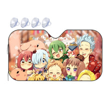 Load image into Gallery viewer, Anime The Seven Deadly Sins Car Sunshade
