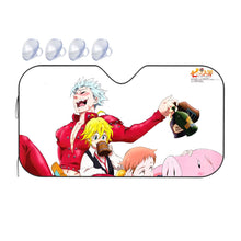 Load image into Gallery viewer, Anime The Seven Deadly Sins Car Sunshade
