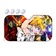 Load image into Gallery viewer, Anime The Seven Deadly Sins Car Sunshade
