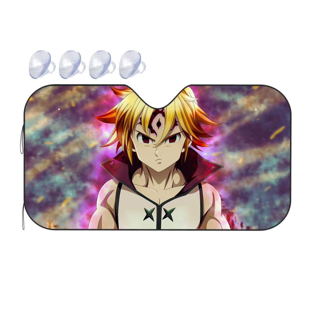 Anime The Seven Deadly Sins Car Sunshade