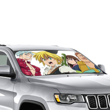 Load image into Gallery viewer, Anime The Seven Deadly Sins Car Sunshade
