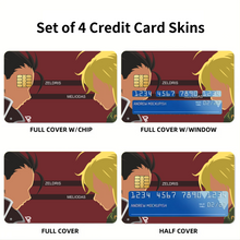 Load image into Gallery viewer, Anime The Seven Deadly Sins Credit Card Skins (4-in-1 Pack)
