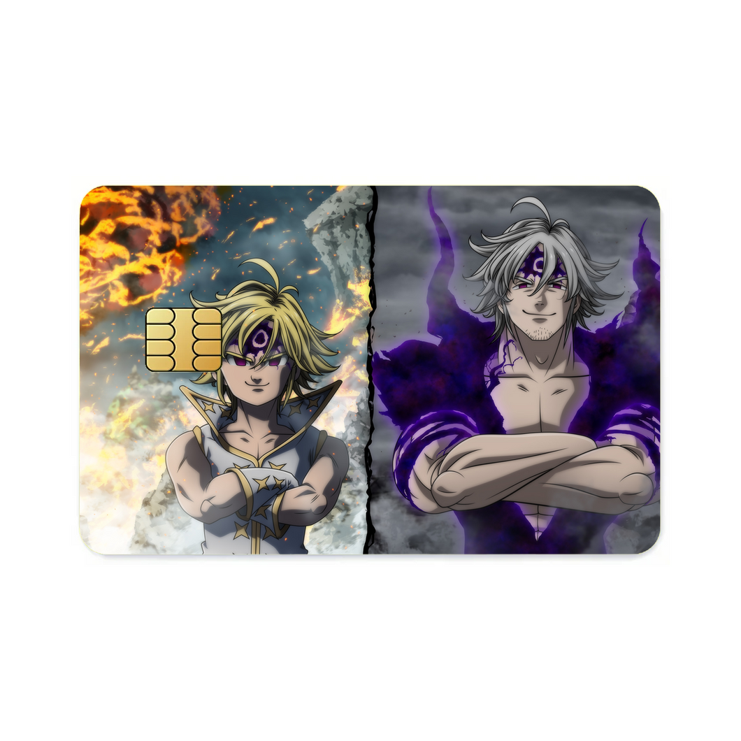 Anime The Seven Deadly Sins  Credit Card Skins (4-in-1 Pack)