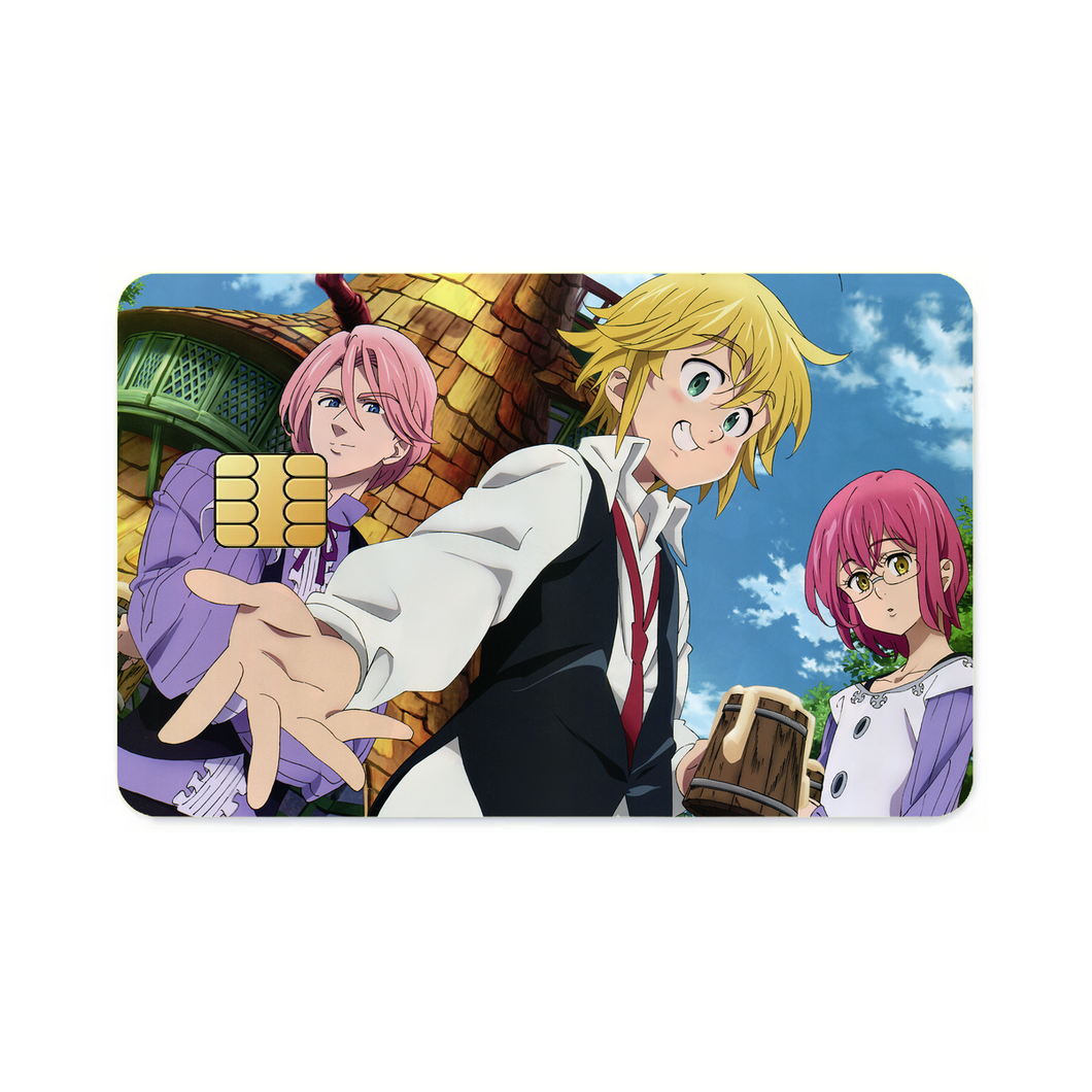 Anime The Seven Deadly Sins  Credit Card Skins (4-in-1 Pack)