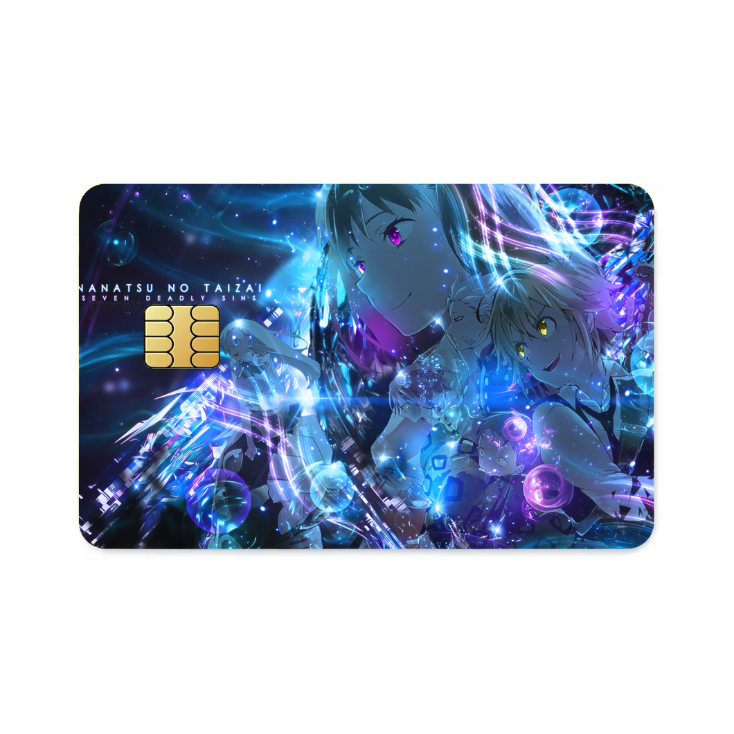 Anime The Seven Deadly Sins  Credit Card Skins (4-in-1 Pack)
